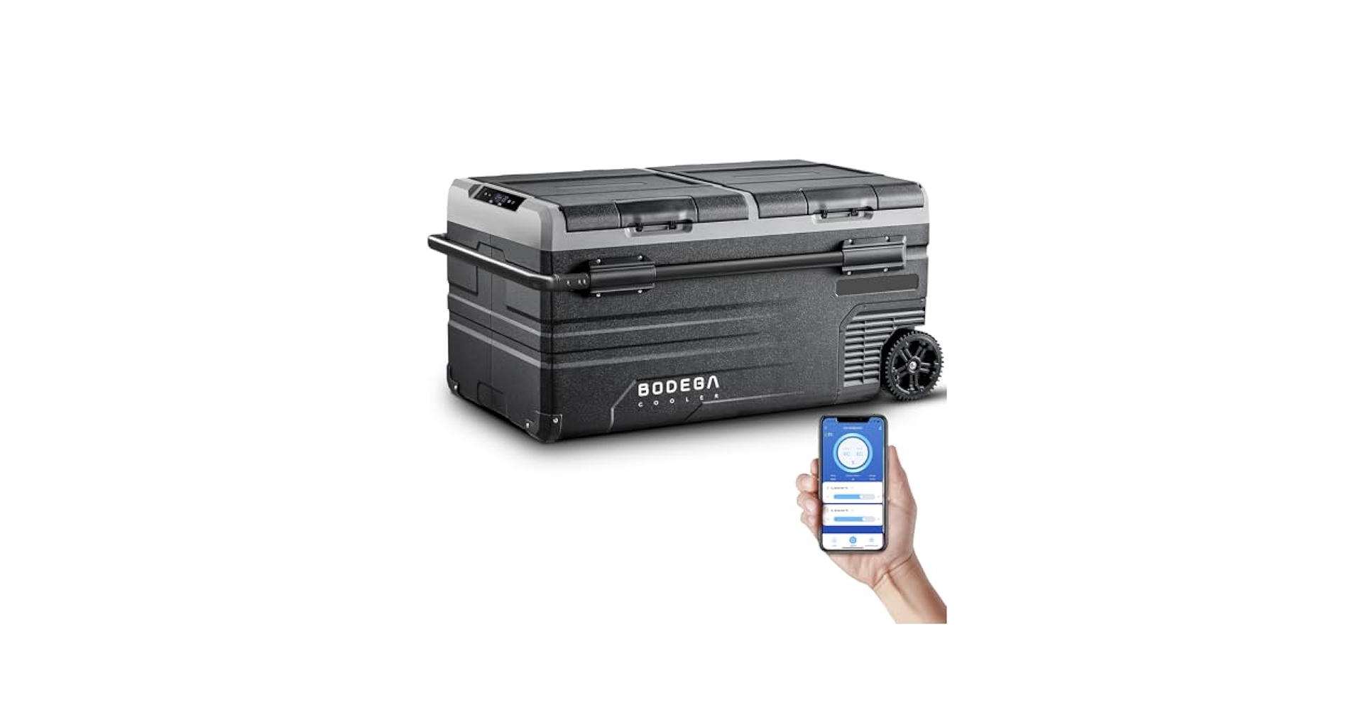 Amazon.com: BODEGACOOLER 12 Volt Car Refrigerator, 100 Quart